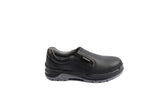 SoleEase Black Slip-On