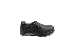 SoleEase Black Slip-On