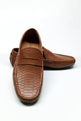 SNAKE PRINT LOAFER