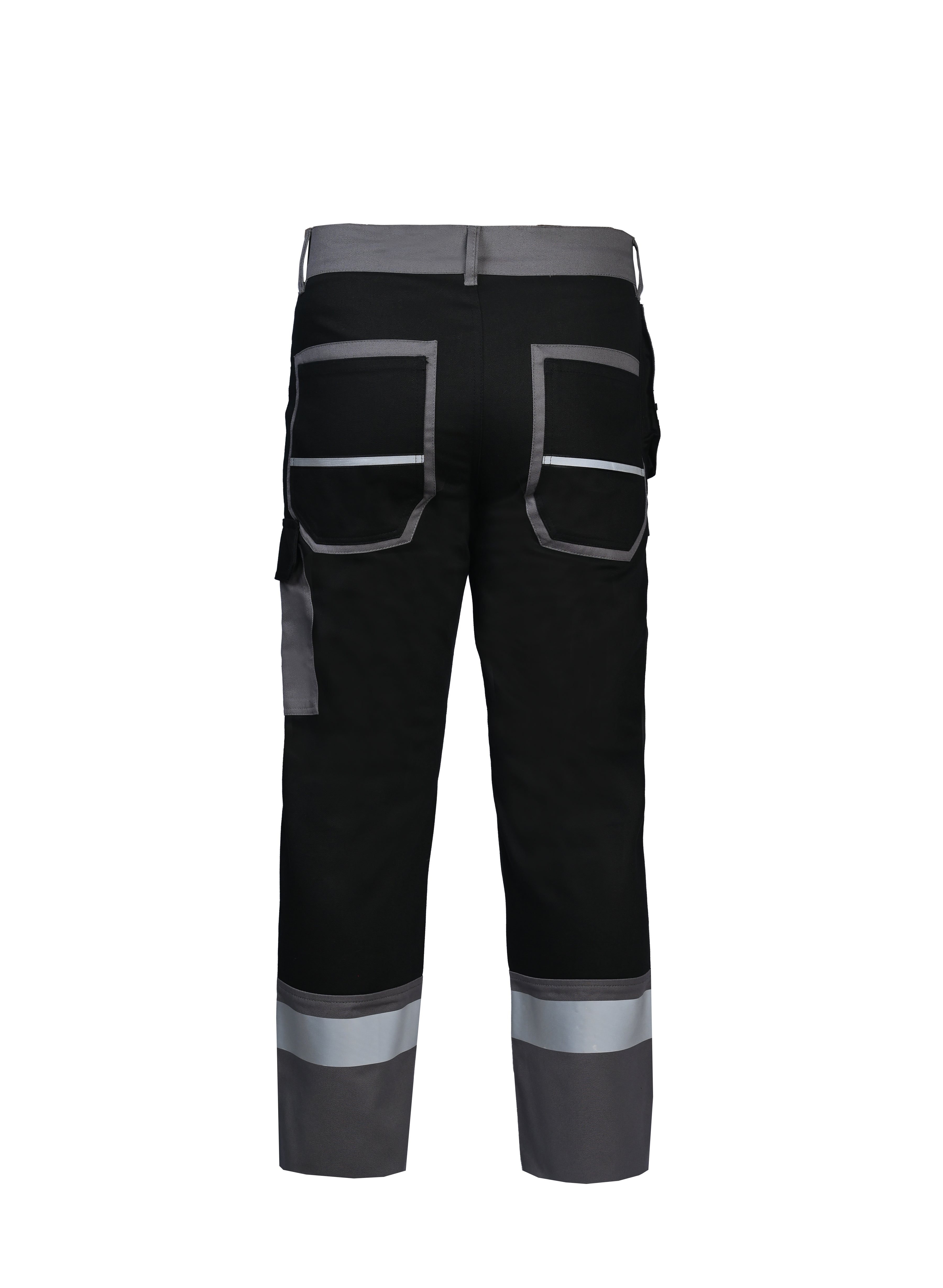 Black and Grey Safety Work Trousers